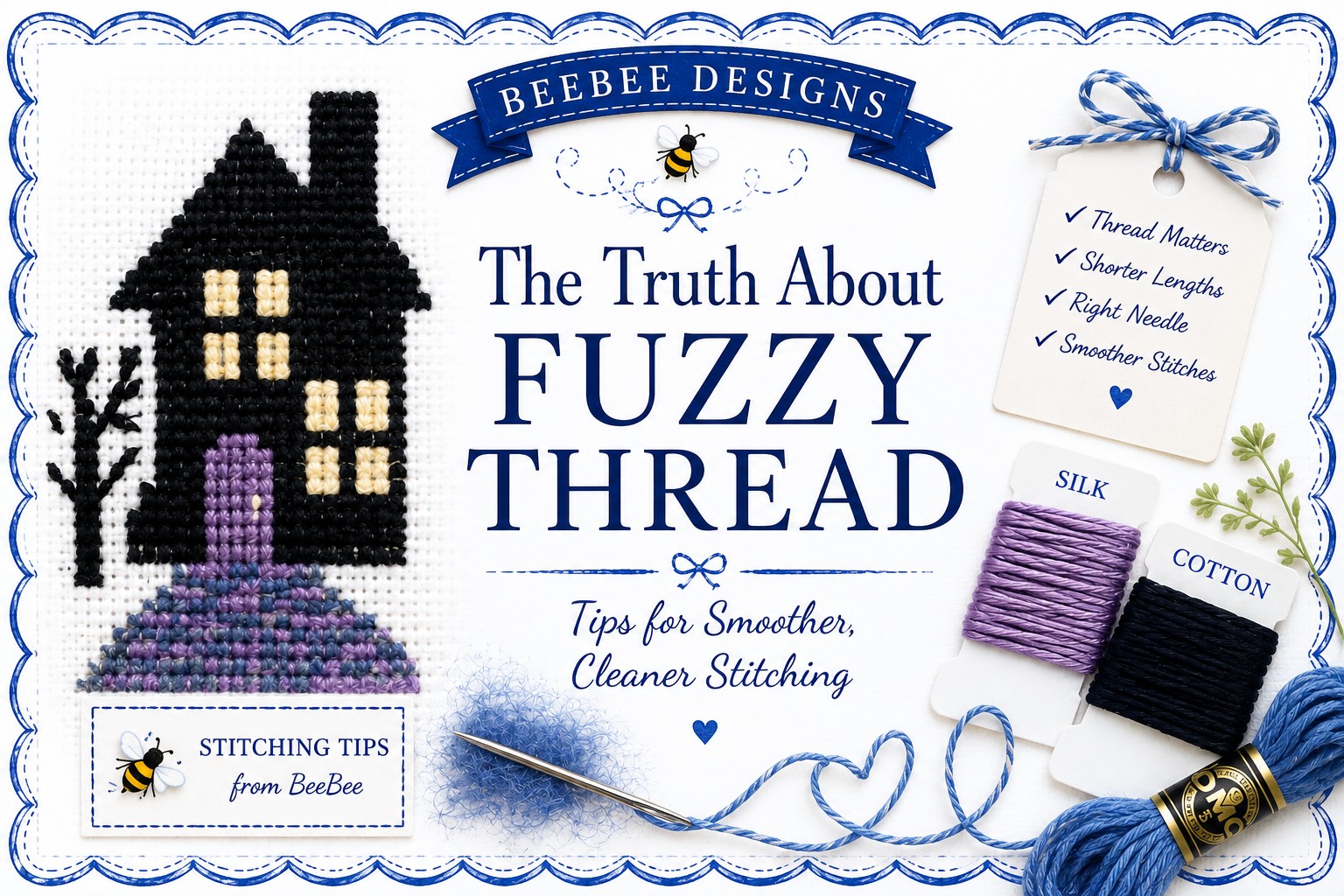 beebee designs the truth about fuzzy thread